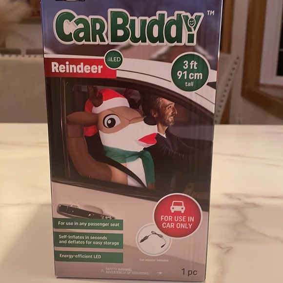 NEW in Box Airblown Christmas Inflatable Reindeer Car Buddy - Picture 5 of 7
